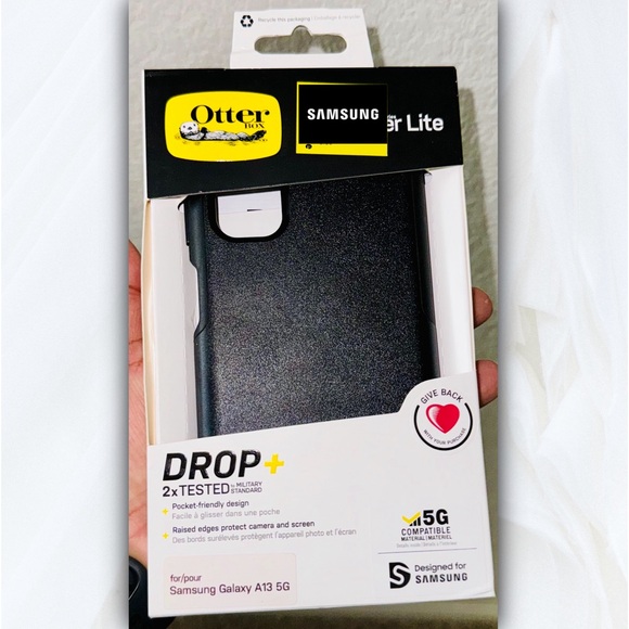 OtterBox Commuter Series Lite Case for Samsung Galaxy A13 5G-Black - Picture 10 of 11